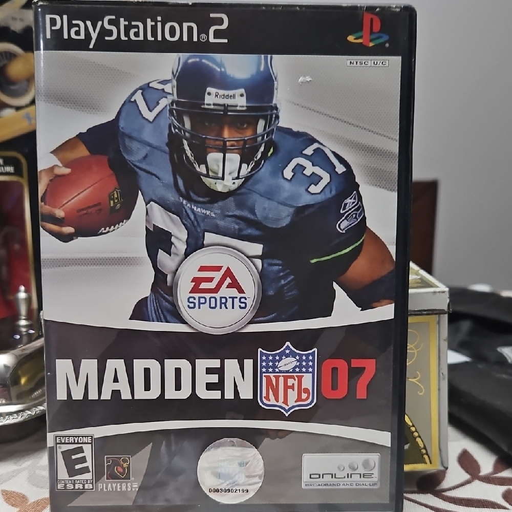 Madden NFL 07 for PlayStation 2 - EA Sports Blue Cover